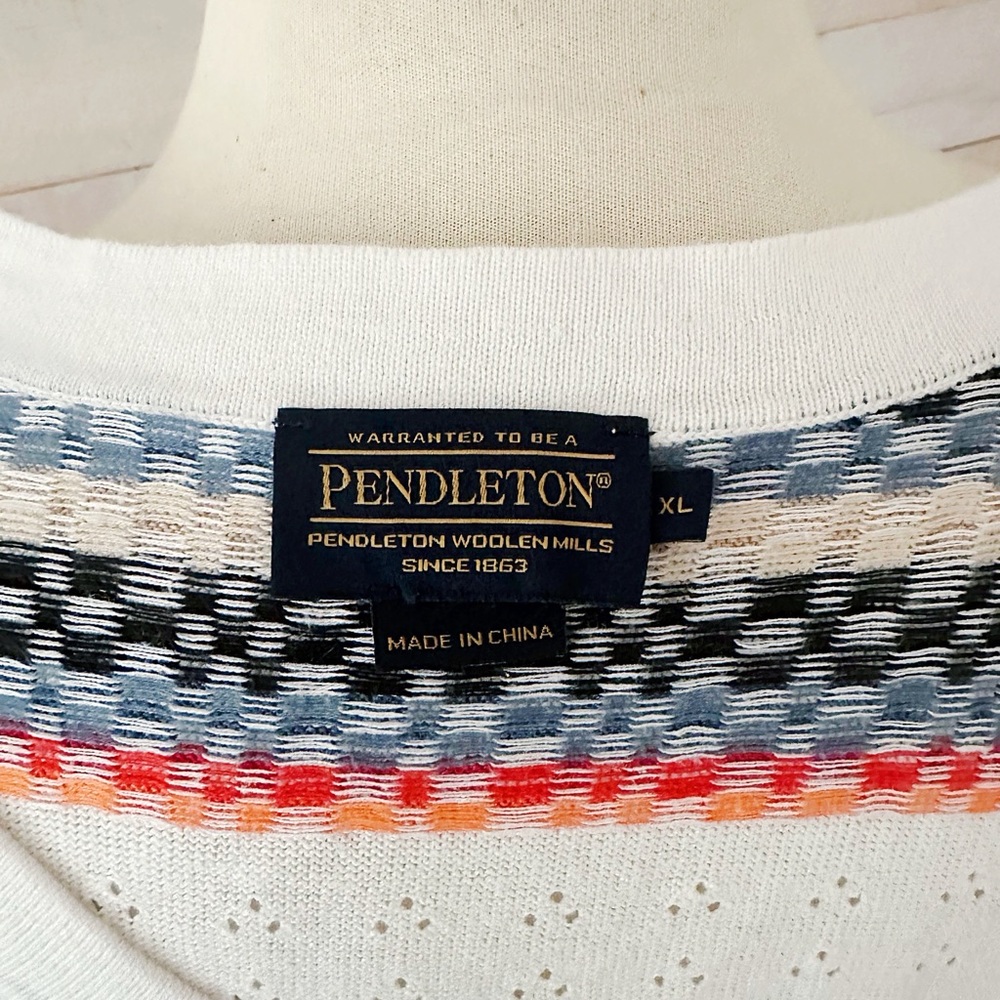 Pendleton Multicolor Knit Sweater - image 5